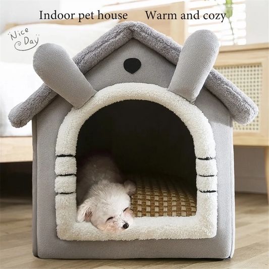 Cat/Dog Bed Removableand Washable  Pet Sleepping Bed Cat House