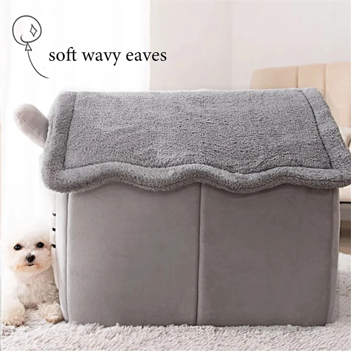 Cat/Dog Bed Removableand Washable  Pet Sleepping Bed Cat House